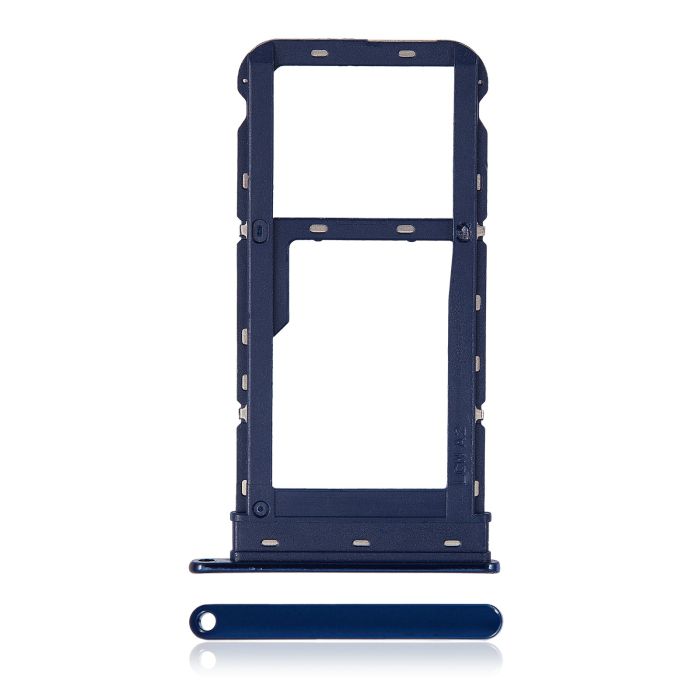 SIM-Kartenschacht Single für Motorola Moto G8 (XT2045-1/ 2020) (Capri Blue)
