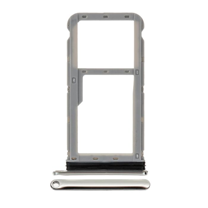 SIM-Kartenschacht Single für Motorola Moto G Fast (XT2045-3/ 2020) (Pearl White)