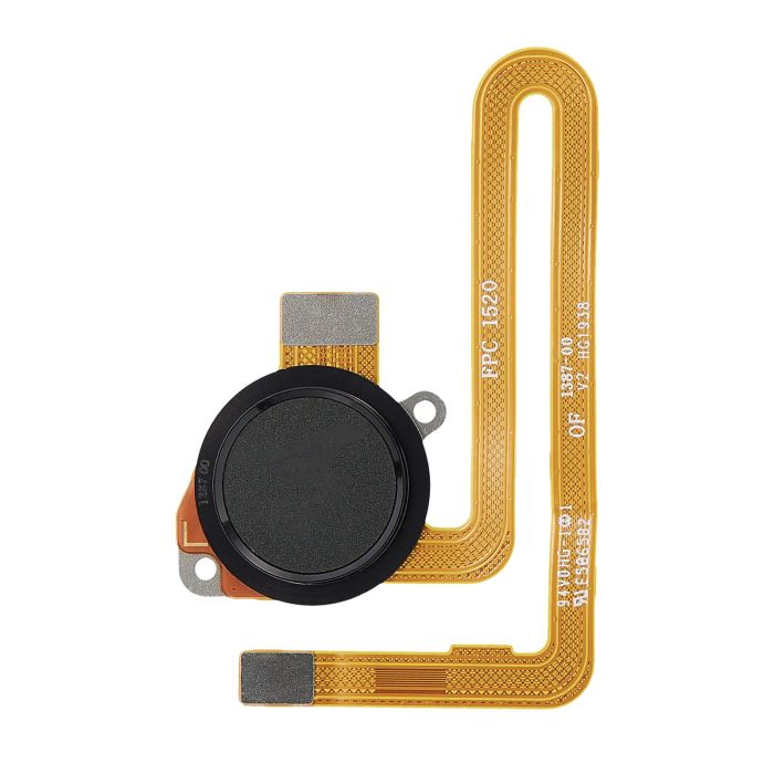Fingerabdruck Leser mit Flexkabel für Moto G8 Power (Smoke Black)