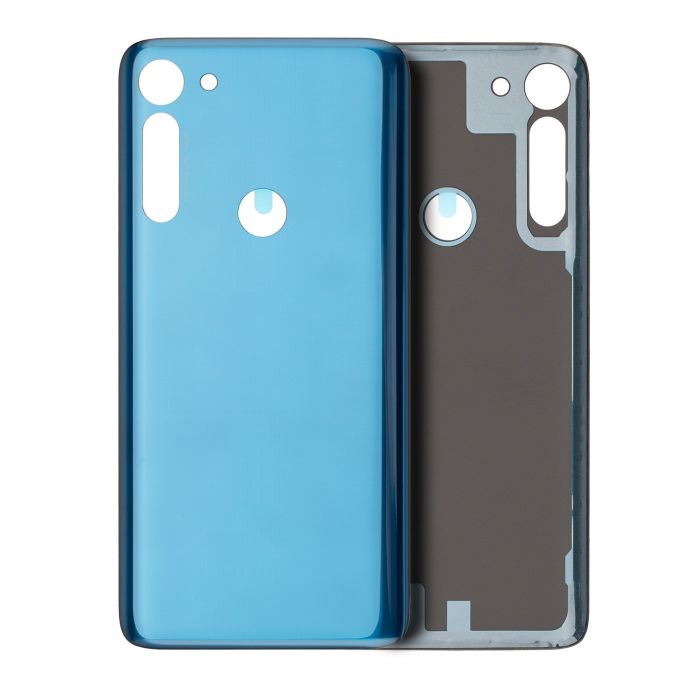 Rückglas für Motorola Moto G8 Power (XT2041-1/ XT2041-3/ 2020) (Capri Blue)