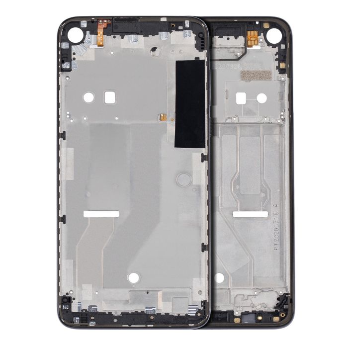 Mittelrahmen für Motorola Moto G8 Power (XT2041-1/ XT2041-3/ 2020) (Smoke Black)
