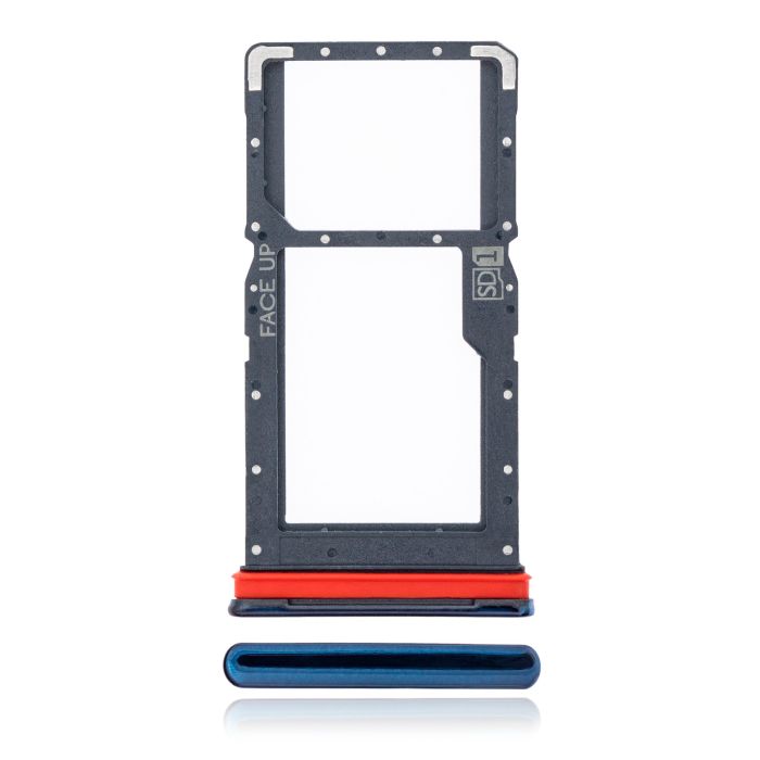 SIM-Kartenschacht Single für Moto G8 Power (Capri Blue)