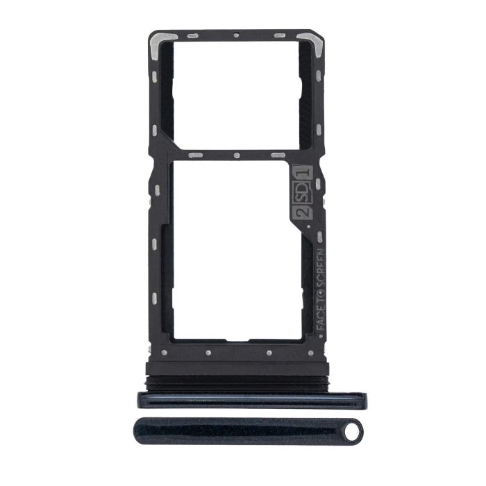 SIM-Kartenschacht Dual für Motorola Moto G8 Play (XT2015/ 2019) (Blau)