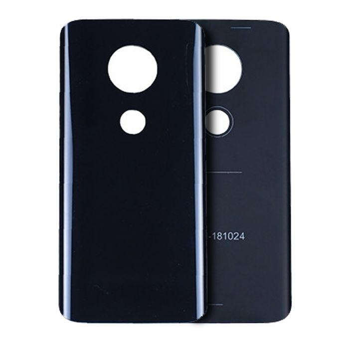 Rückglas für Motorola Moto G7 (XT1962/ 2019) (Ceramic Black)