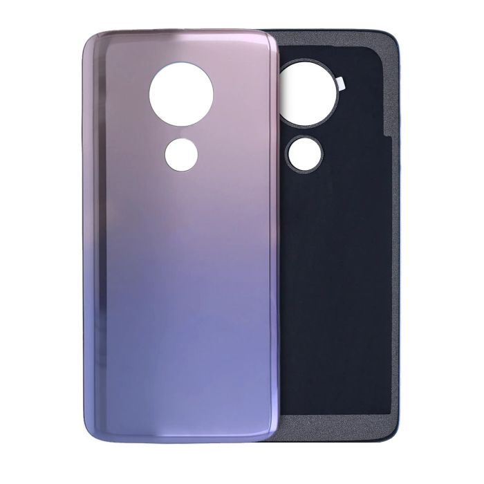 Rückglas für Motorola Moto G7 Power (XT1955/ 2019) (Iced Violet)