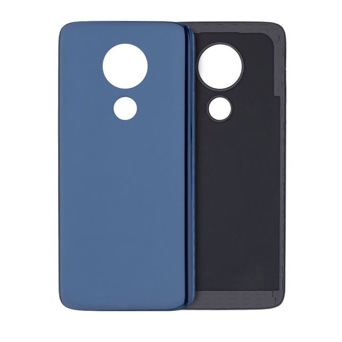 Rückglas für Moto G7 Power (XT1955/ 2019) (Marine Blue) (Internationale Version)