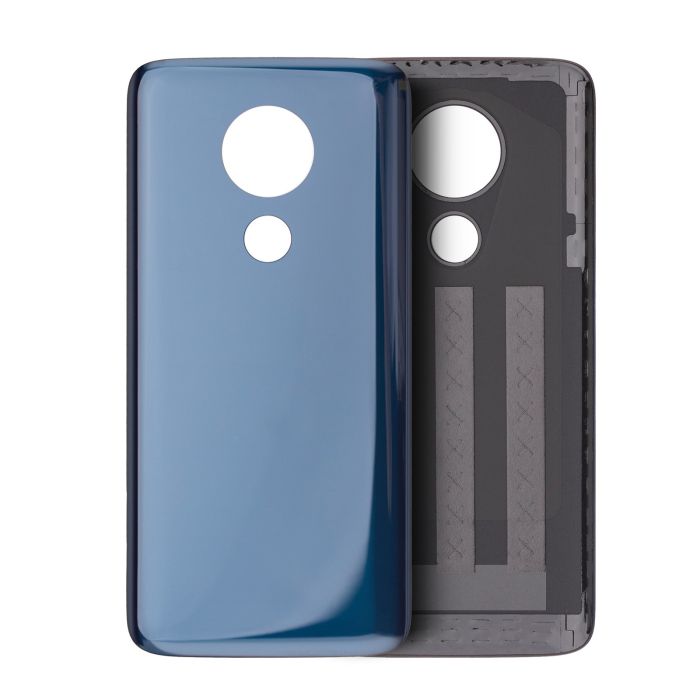 Rückglas für Motorola Moto G7 Power (XT1955/ 2019) (Marine Blue) (US Version)