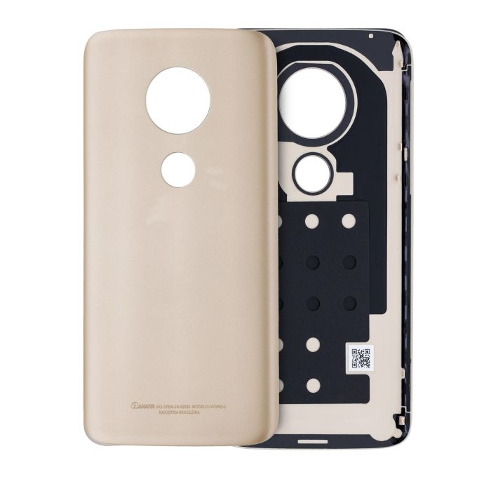 Rückglas für Motorola Moto G7 Play (XT1952/ 2019) (Gold) (US Version)