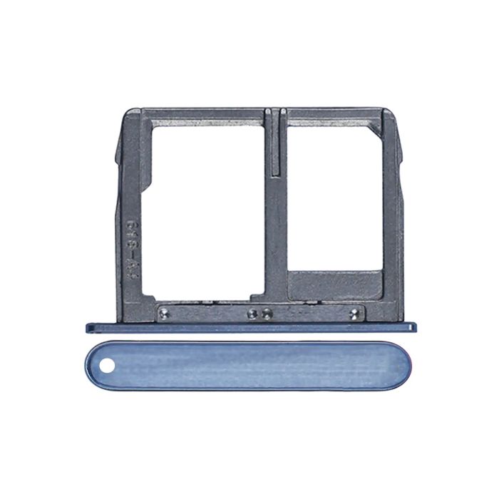 SIM-Kartenschacht für Moto G5S Plus (XT1806/ 2017) (Blau) (Single Card Version)