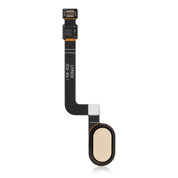 Home-Taste mit Fingerabdruck Sensor Flexkabel für Moto G5S (XT1797/ 2017) (Gold)