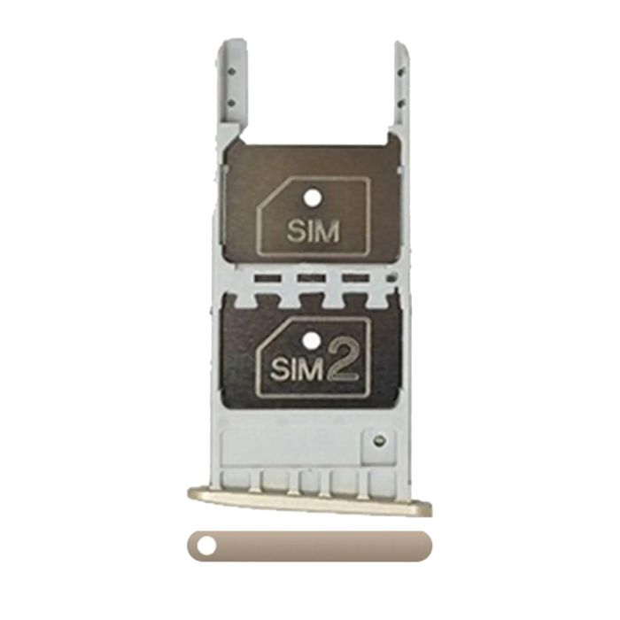 SIM-Kartenschacht für Motorola Moto G5 Plus (XT1687/ 2017) (Gold)