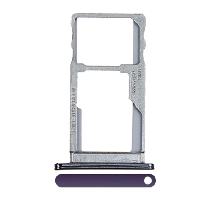 SIM-Kartenschacht Single für Moto G6 Play/ G6 Forge (XT1922/ 2018) (Lila)