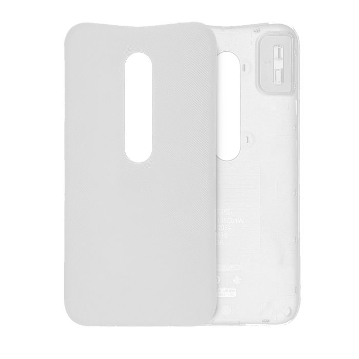 Rückglas für Motorola Moto G3 (XT1540/ 2015) (Weiß)