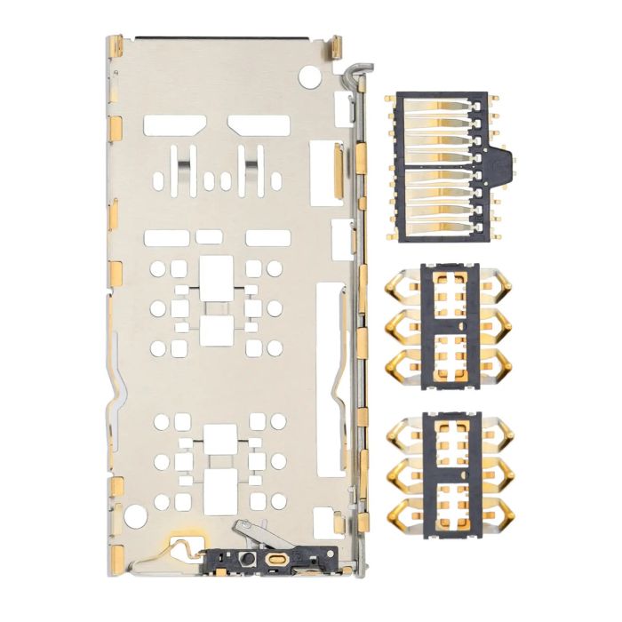 SIM-Kartenleser für Motorola Moto E40 (XT2159/ 2021) (4-teiliges Set)