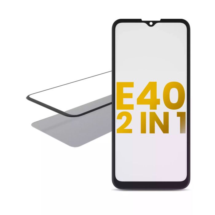 2-in-1 Front Glas mit OCA vormontiert für Motorola Moto E40 (XT2159/ 2021)