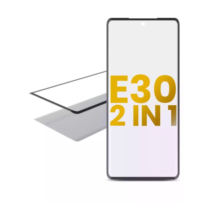 2-in-1 Front Glas mit OCA vormontiert für Motorola Moto E30 (XT2158-6/ 2021)