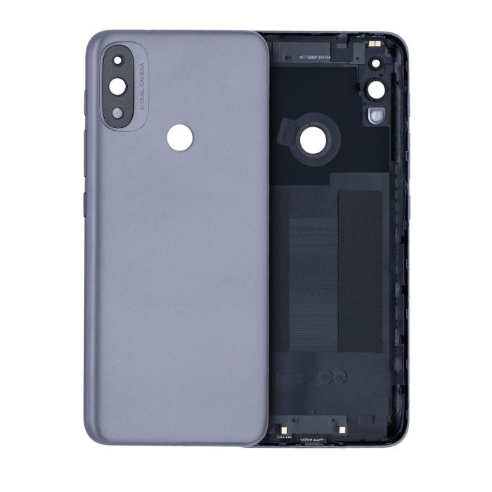 Rückglas für Motorola Moto E20 (XT2155/ 2021) (Grau)