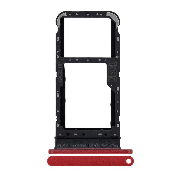 SIM-Kartenschacht Single für Motorola Moto E7 (XT2095/ 2020) (Rot)