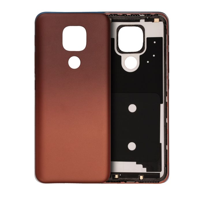 Rückglas für Motorola Moto E7 Plus (XT2081/ 2020) (Amber Bronze)
