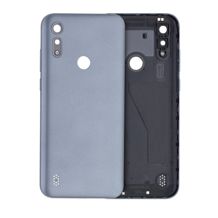 Rückglas für Motorola Moto E6i (XT2053-5/ 2021) (Titanium Gray)