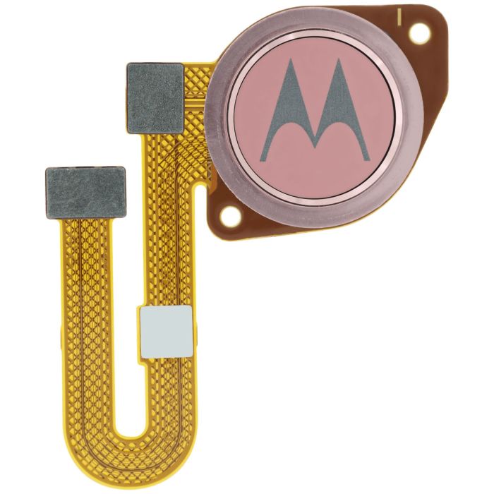 Fingerabdruck Sensor für Motorola Moto E (XT2052/ 2020) (Original) (Pink)