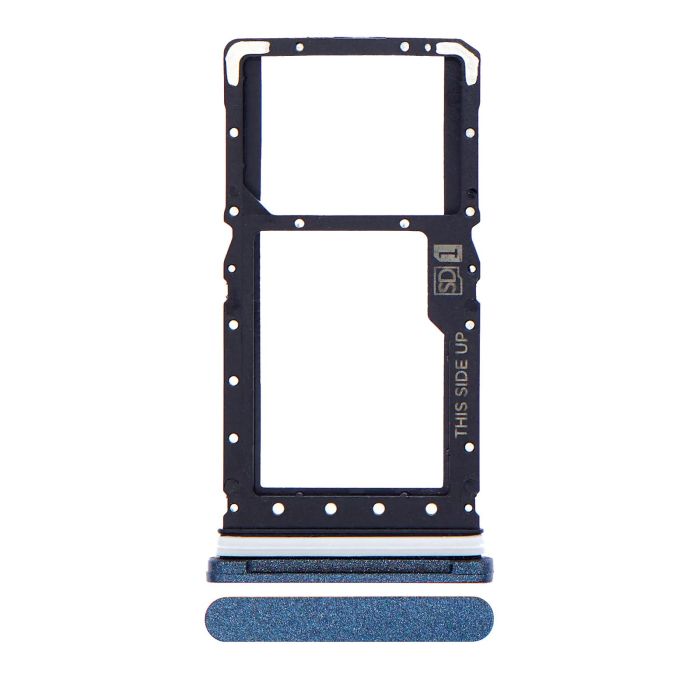 SIM-Kartenschacht Single für Moto E (XT2052/ 2020) (Original) (Midnight Blue)