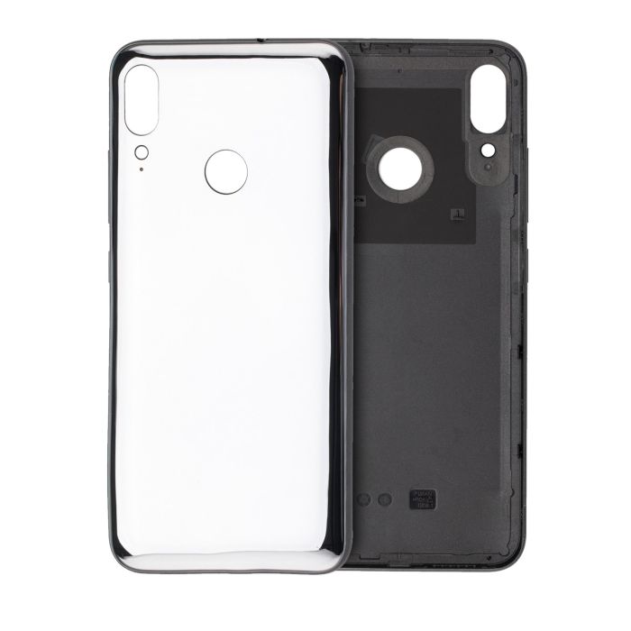 Rückglas für Motorola Moto E6 Plus (XT2025/ 2019) (Polished Graphite)