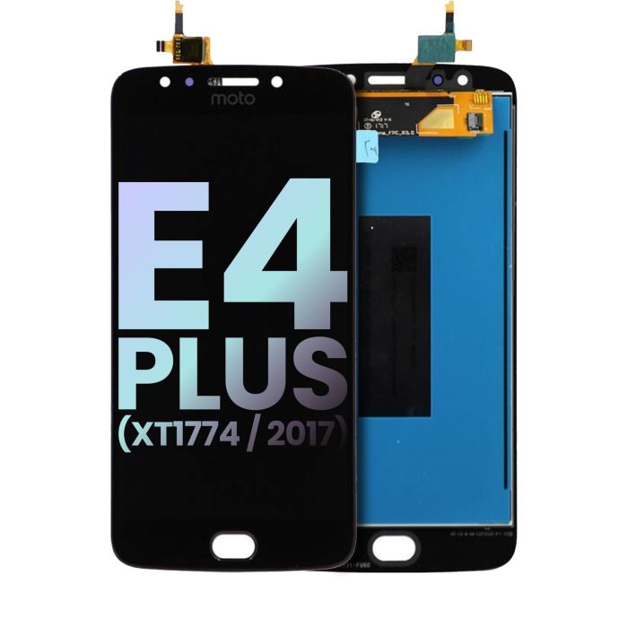 LCD Display ohne Rahmen für Moto E4 Plus (XT1774/ 2017) (Original) (Schwarz)