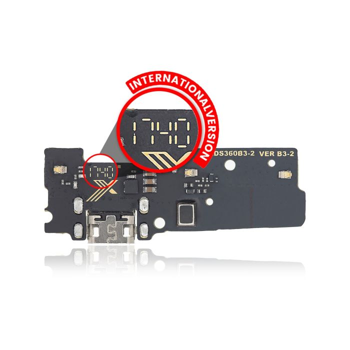 Ladebuchse Platine für Moto E4 Plus (XT1774/ XT1771/ 2017)