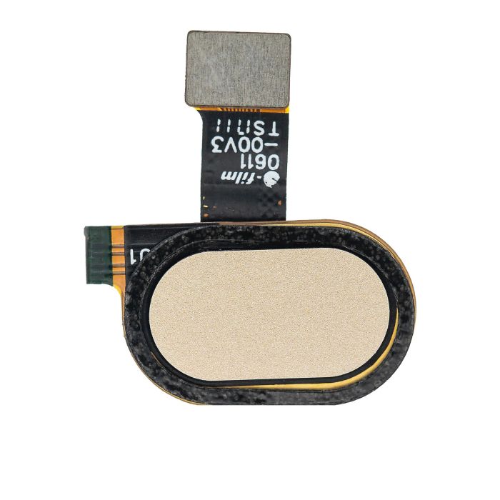 Home-Taste mit Flexkabel für Moto E4 (XT1763/ 2017) (XT1774/ 2017) (Gold)