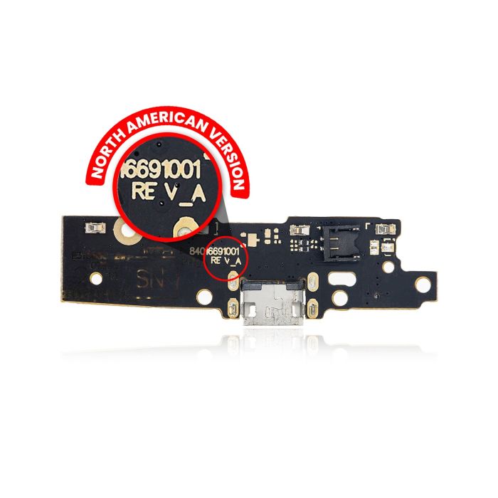 Ladebuchse Platine (mit Finger Sensor) für E4 (XT1764/ XT1767/ XT1768/ 2017)
