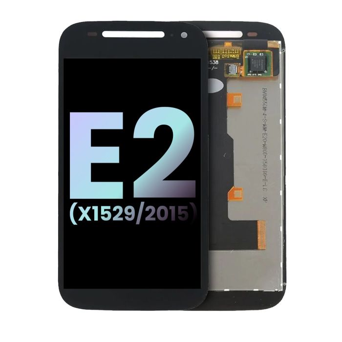 LCD Display ohne Rahmen für Moto E2 (2nd Gen) (X1529/ 2015) (Original) (Schwarz)