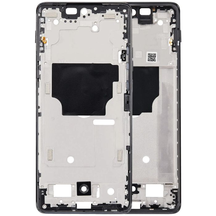 Mittelrahmen für Motorola Edge (XT2405/ 2024) (Schwarz)