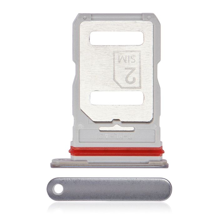 SIM-Kartenschacht Dual für Motorola Edge 30 (XT2203/ 2022) (Supermoon Silver)