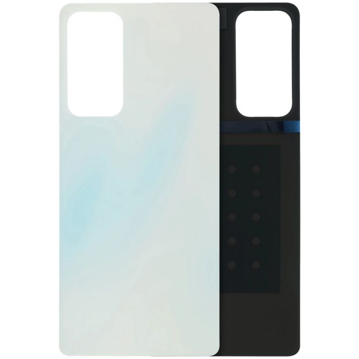 Rückglas für Motorola Edge 20 Pro (XT2153-1/ 2021) (Original) (White Frosted)