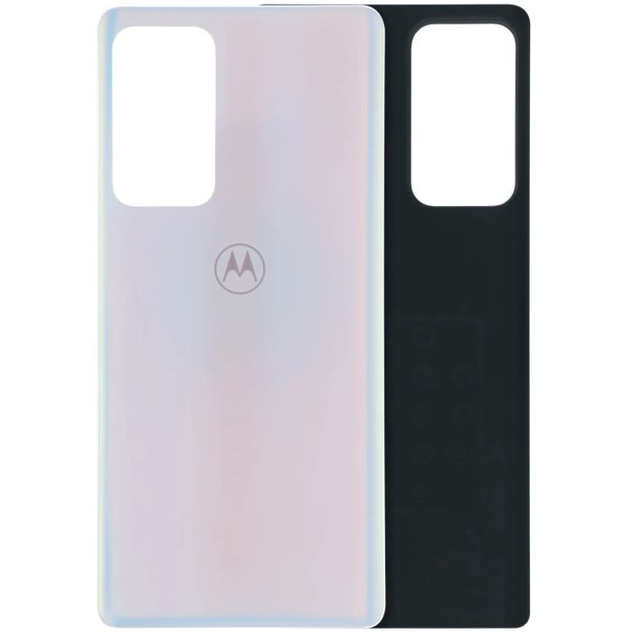 Rückglas für Motorola Edge 20 Pro XT2153 (Original) (White Iridescent)
