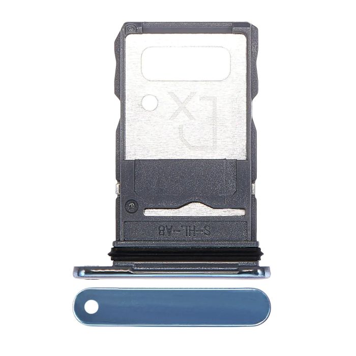 SIM-Kartenschacht Single für Edge 20 Pro (XT2153-1/ 2021) (Blue Vegan Leather)