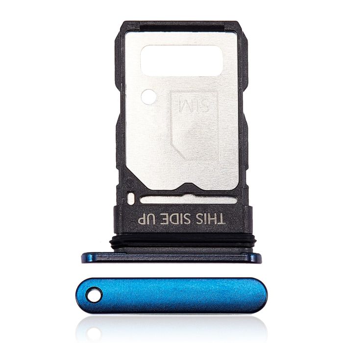 SIM-Kartenschacht Single für Motorola Edge 5G (XT2141/ 2021) (Nebula Blue)