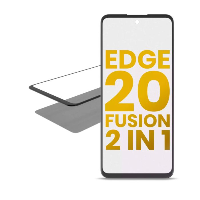 2-in-1 Front Glas mit OCA vormontiert für Edge 20 Fusion (XT2139-2/ 2021)