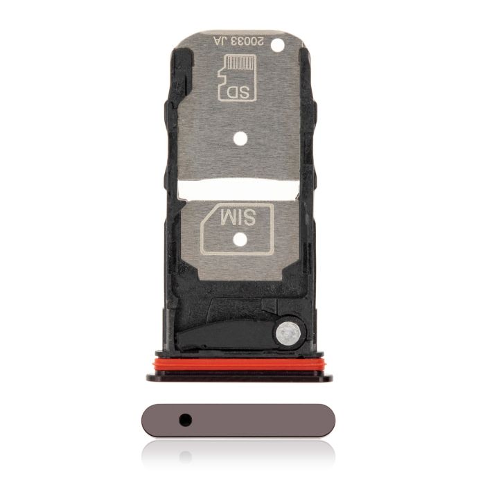 SIM-Kartenschacht Single für Edge Plus 5G (XT2061/ 2020) (Smokey Sangria)