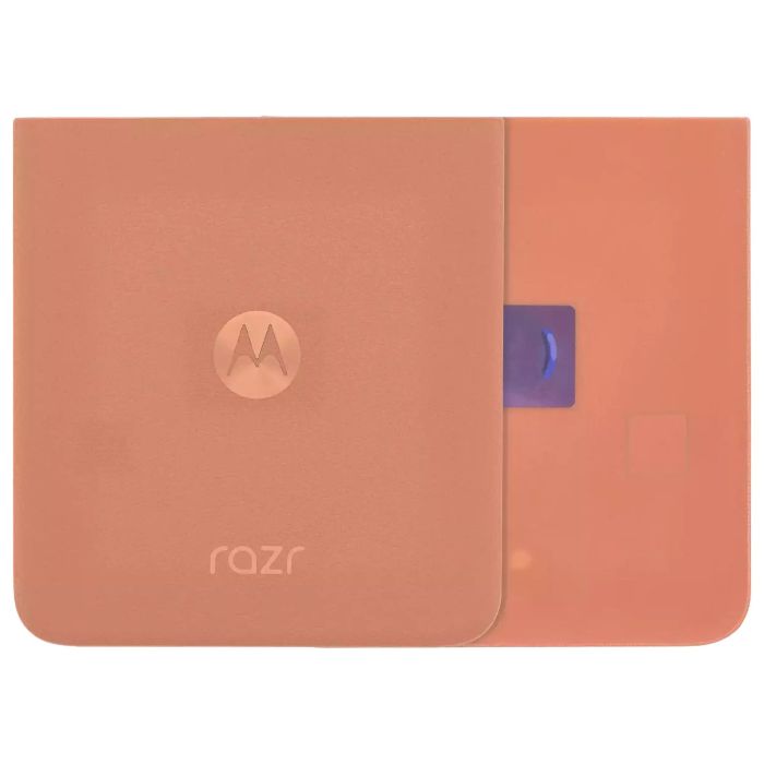 Rückglas für Razr Plus/ Razr 50 Ultra (XT2557/ 2025) (Original) (Peach Fuzz)
