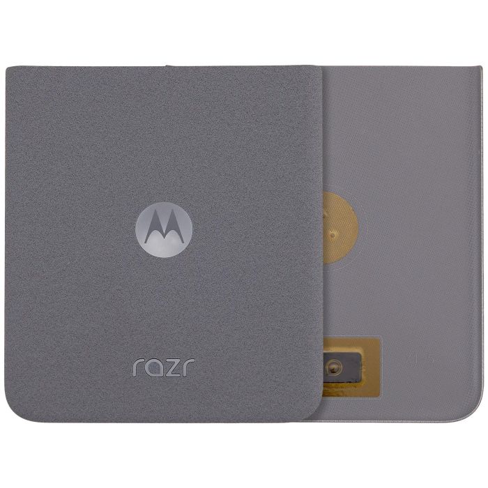 Rückglas für Motorola Razr/ Razr 50 (XT2453/ 2024) (Premium) (Koala Grey)