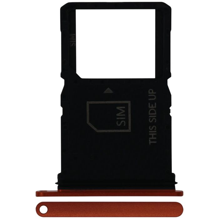 SIM-Kartenschacht für Razr/ Razr 50 (XT2453/ 2024) (Original) (Spritz Orange)
