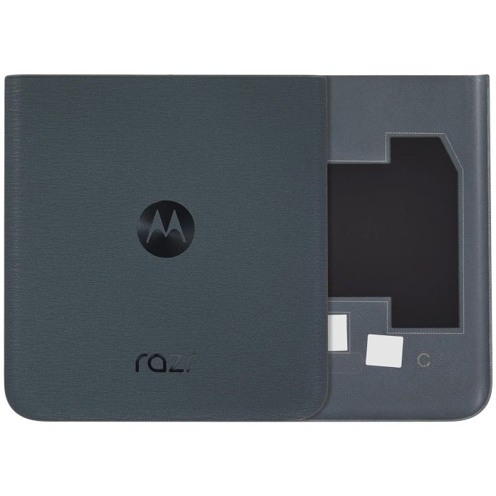 Rückseite Abdeckung für Motorola Razr 40 (XT2323/ 2023) (Premium) (Salbeigrün)