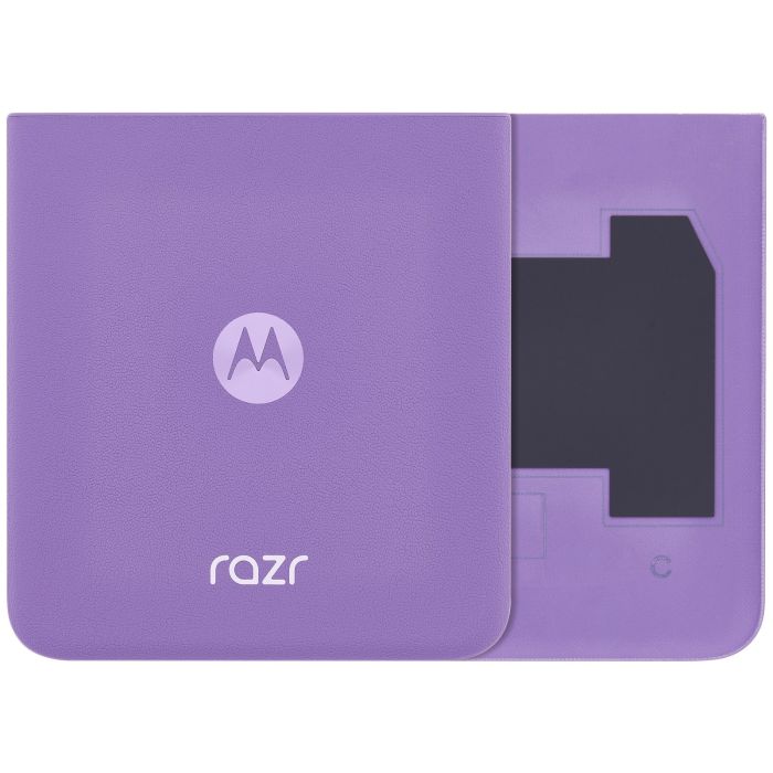 unten Rückglas für Razr/ Razr 40 (XT2323/ 2023) (Original) (Grape Compote)