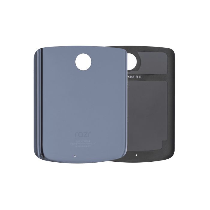 Rückglas für Motorola Razr 5G (XT2071/ 2020) (Original) (Polished Graphite)
