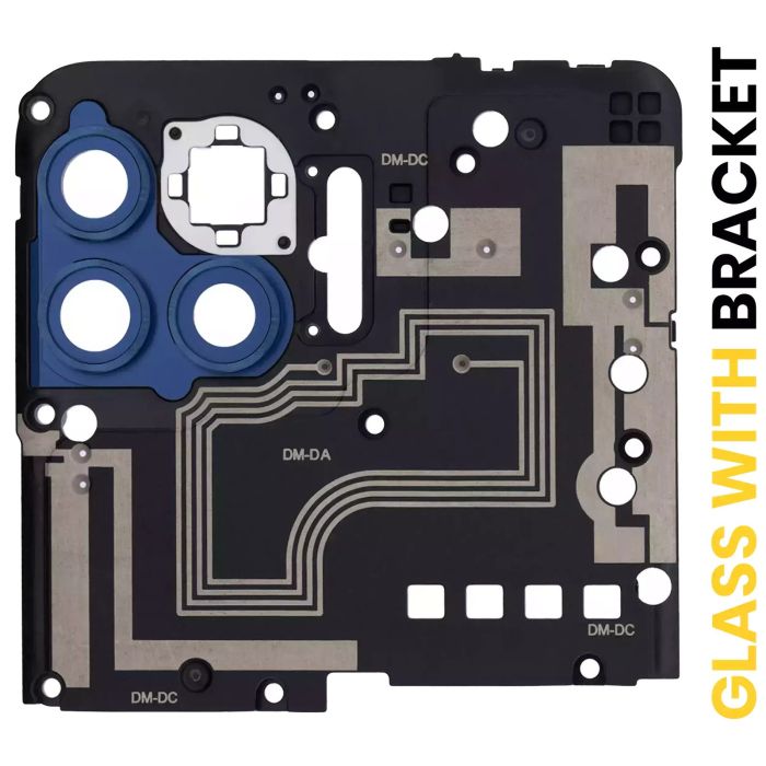 Rückkamera-Linse mit Halterung für One 5G (XT2075-1/ 2020) (Oxford Blue)