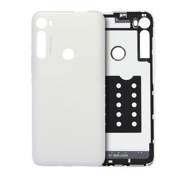 Rückglas für One Fusion Plus (XT2067/ 2020) (Original) (Moonlight White)