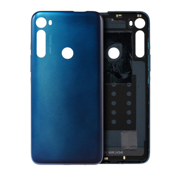 Rückglas für Motorola One Fusion Plus (XT2067/ 2020) (Twilight Blue)