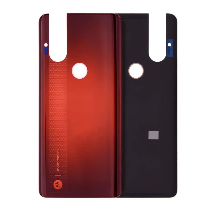 Rückglas für Motorola One Hyper (XT2027-1/ 2020) (Original) (Rot)